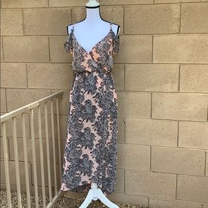 🆕 Cold Shoulder Maxi Romper